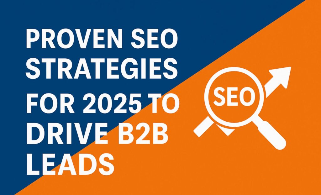 Proven SEO Strategies for 2025 to Drive B2B Leads