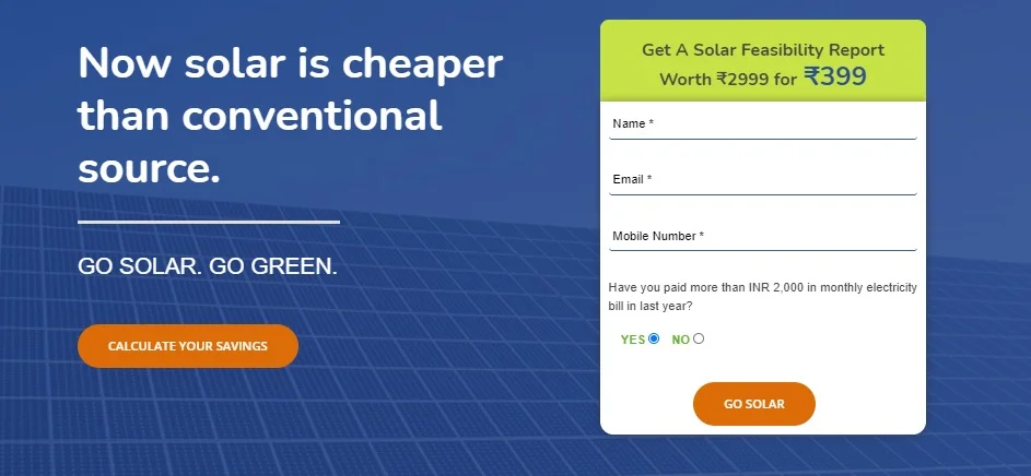 Example of tripwire for Solar Businesses